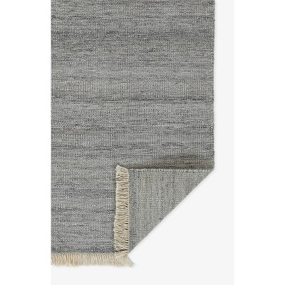 Handwoven Silver Rectangular 8' x 10' Indoor/Outdoor Rug