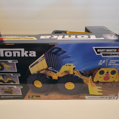 Tonka Rc Mighty Monster Dump & Plow Truck : Target