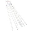 vidaXL Meteor Lights 8 pcs 2 ft Warm White 288 LEDs Indoor Outdoor - 3 of 4