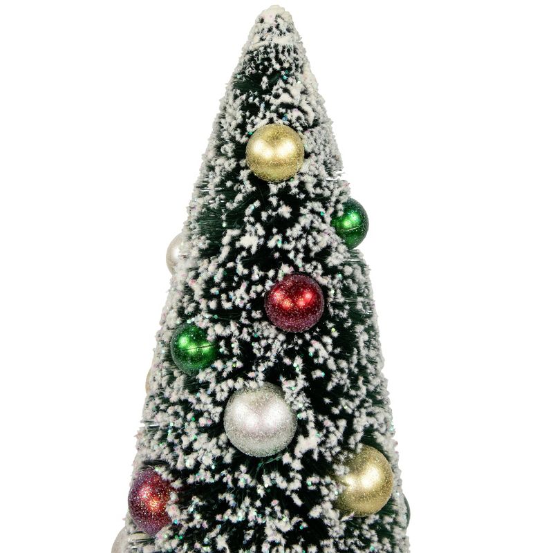 Northlight 15" Green Frosted Sisal Pine Artificial Christmas Tabletop Tree, 4 of 7