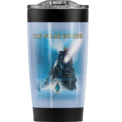 Polar Express Big Train Steel Tumbler 20oz Coffee Travel Mug