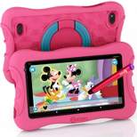Contixo V10+ 7" Kids Tablet, 2GB RAM, 32GB Storage, Android 11 GO, Learning Tablet for Children with Teacher’s Approved Apps, Protection Case