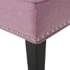 CAVINAS Modern Fabric Accent Chair,Stylish Arm Chair with Tufted Waffle Stitching and Nailhead Trim,Comfy Sitting Chair for Living Room,Office - 4 of 4