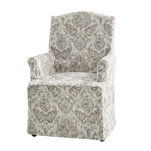 Arnold dining chair with roll arms|ARTFUL LIVING DESIGN - 1 of 4