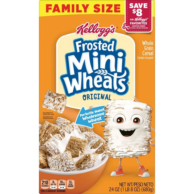Kellogg's Original Frosted Mini-Wheats Breakfast Cereal, 5 of 13
