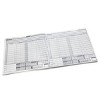 Markwort Mark V Basketball Scorebook with Fouls - 30 Game Side-by-Side Scorekeeper for Basketball Stat Tracking - 3 of 4