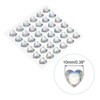 Unique Bargains Heart Shape Self Adhesive Valentine Makeup DIY Rhinestone Stickers 144 Pcs - 2 of 4