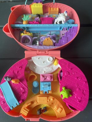 Polly Pocket Starring Shani Cuddly Cat Purse Compact Playset : Target