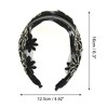 Unique Bargains Women's Fashion Wide-side Headband 6.3"x4.92" 1 Pc - 4 of 4