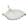 Bird Leaf Trinket Tray White Cast Iron - Foreside Home & Garden - image 4 of 4