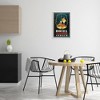 Stupell Industries Vintage Hotel Zurich with Lobster Black Framed Giclee Art - 2 of 4