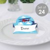Big Dot of Happiness Taking Flight - Airplane - Vintage Plane Baby Shower or Birthday Party Tent Buffet Card - Table Setting Name Place Cards - 24 Ct - 2 of 4