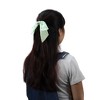 Unique Bargains Women's Grace Bow Hair Ties 2.76" Diameter Green 1 Pc - image 2 of 4