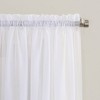 No. 918 Sheer Emily Voile Rod Pocket Curtain Panel - image 2 of 4