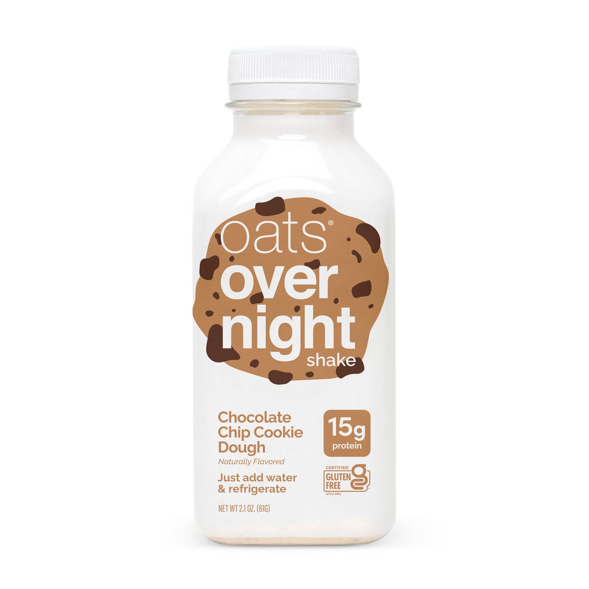 Oats Overnight Chocolate Chip Cookie Dough Breakfast Shake - 2.1oz