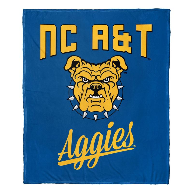 50&#34; x 60&#34; NCAA North Carolina A&#38;T Aggies Alumni Silk Touch Throw Blanket, 1 of 6