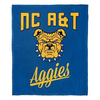 50" x 60" NCAA North Carolina A&T Aggies Alumni Silk Touch Throw Blanket