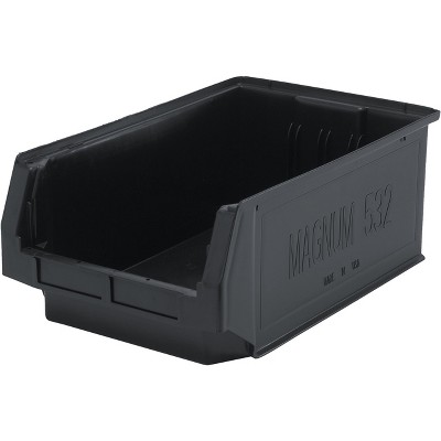 Quantum Storage Systems Magnum Bin, 19-3/4"L X 12-3/8"W X 7-7/8"H, 150 Lbs. Stack Capacity