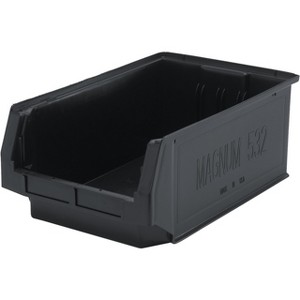 Quantum Storage Systems Magnum Bin, 19-3/4"L X 12-3/8"W X 7-7/8"H, 150 Lbs. Stack Capacity - 1 of 1