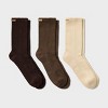 Pair of Thieves Men's Crew Socks 3pk - 6-12 - 3 of 4