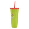 Dr. Seuss The Grinch Holiday Green 24 Oz Spiked Acrylic Tumbler - 4 of 4