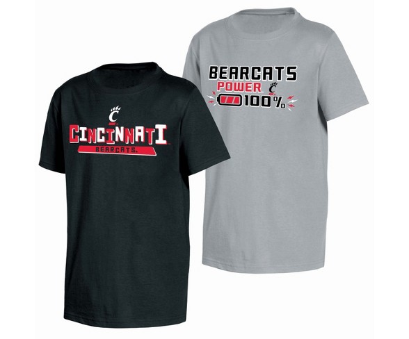 NCAA Toddler Boys' 2pk T-Shirt Cincinnati Bearcats - 2T