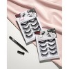 KISS Products Lash Couture 3D Volume False Eyelashes - Robe - 4ct - 3 of 4