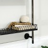 VIP Metal 58 in. Black Wall Mounted Rack - 4 of 4