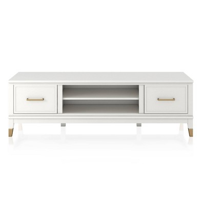 target white entertainment center