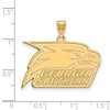 Black Bow Jewelry 14k Yellow Gold Georgia Southern Eagles NCAA Large Pendant - 2 of 3