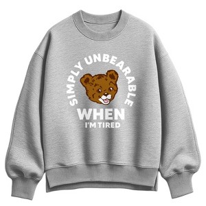 Women's - Instant Message - Tired Simply Unbearable - 1 of 2