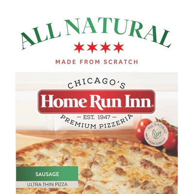 Home Run Inn Ultra Thin Crust Sausage Frozen Pizza - 19oz