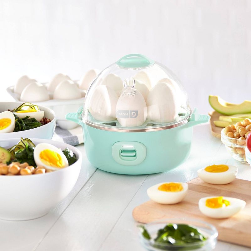 Dash 3-in-1 Express 7-Egg Cooker with Omelet Maker and Poaching, 3 of 7