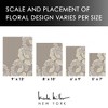 NICOLE MILLER NEW YORK Flora Grandeur Bloom Handcrafted Area Rug, Natural Wool Rug - 4 of 4