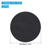 Unique Bargains Round Soft Adhesive Non-slip Anti-scratch Furniture Lamp Base Felt 20 Pcs - 2 of 4
