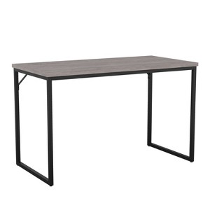 Martha Stewart Noah Home Office Parsons Desk with Metal Frame - 1 of 4