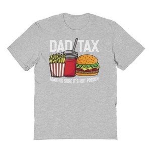 Rerun Island Men's Dad Tax Making Sure Short Sleeve Graphic Cotton T-Shirt - Sport Grey S - 1 of 3