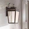 Minka Lavery Rustic Outdoor Wall Light Fixture Chelesa Bronze LED 16 3/4" Glass Shade for Post Exterior Barn Deck Porch Yard Patio - 2 of 2