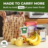Foldable Reusable Grocery Bags - Lightweight, Recycled & Reus - 2 of 4