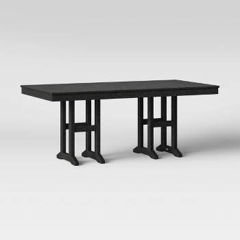 Moore POLYWOOD 35" x 70" Farmhouse Rectangle Patio Dining Table - Project 62™