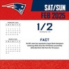 NFL New England Patriots 2025 Box Calendar - 4 of 4