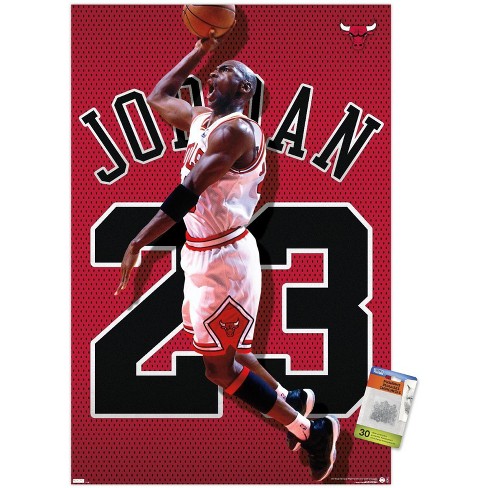 Trends International Michael Jordan - Pinstripes Unframed Wall Poster  Prints : Target