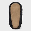 Women's Plush Faux Fur Cozy Slipper Socks with Slip Resistant Soles - Auden™ - 4 of 4