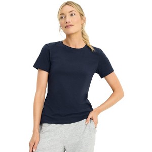 Jockey Women's Organic Cotton Stretch Short Sleeve Tee - 1 of 2