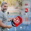 Aukfa Carbon Fiber Pickleball Racquet – 14mm polypropylene honeycomb core, watermark matte finish, thermoformed, lightweight professional racket - 2 of 4