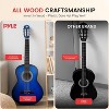 Pyle Youth 3/4 Scale Classic Acoustic Guitar Kit PGACLS82LBR - Blue - 3 of 4