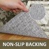 Washable Hallway Runner Rug, Soft Low Pile Modern Farmhouse Carpet, Non-Slip Rug for Kitchen Entryway Bedroom Nursery Décor - 4 of 4