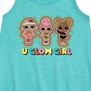 Girls' - LOL Surprise! - U Glow Girl Graphic Sleeveless Aline Dress - 2 of 3