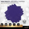 SparkSettings Beverage Napkins, 5” x 5” 2 Ply Paper Napkins, Pack of 200 - 4 of 4