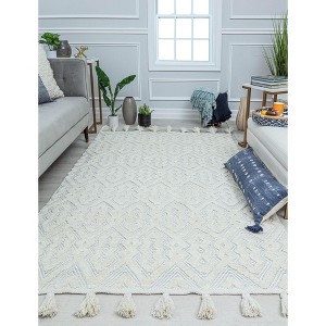 Rugs America Jasper JP20A Farmhouse Geometric Area Rug - 1 of 4